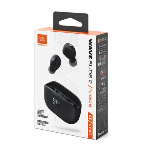 Imagen de AURICULAR JBL WAVE BUDS 2 BLACK