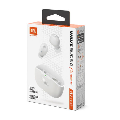 Imagen de AURICULAR JBL WAVE BUDS 2 WHITE