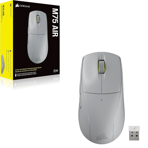 Imagen de MOUSE CORSAIR M75 AIR WL-LGR CH-931D102-NA