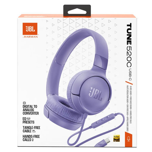 Imagen de VINCHA JBL TUNE 520C PURPURA