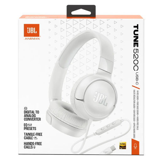 Imagen de VINCHA JBL TUNE 520C WHITE