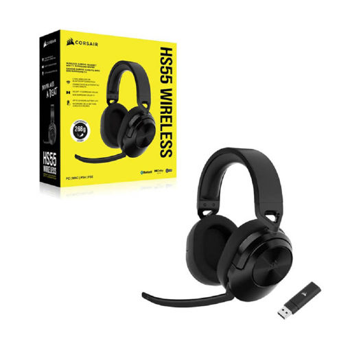 Imagen de VINCHA CORSAIR HS55 CARBON WIRELES CA-9011280-NA