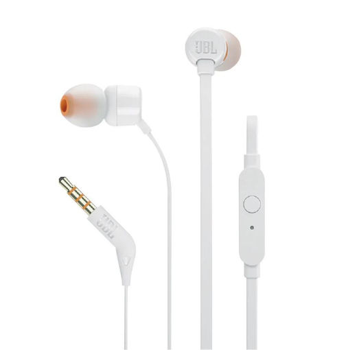 Imagen de JBL AURICULARES T110 WHITE