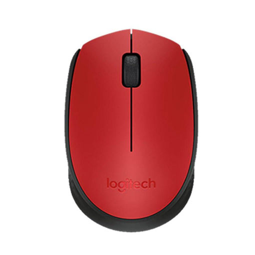 Imagen de MOUSE LOGITECH M170 ROJO