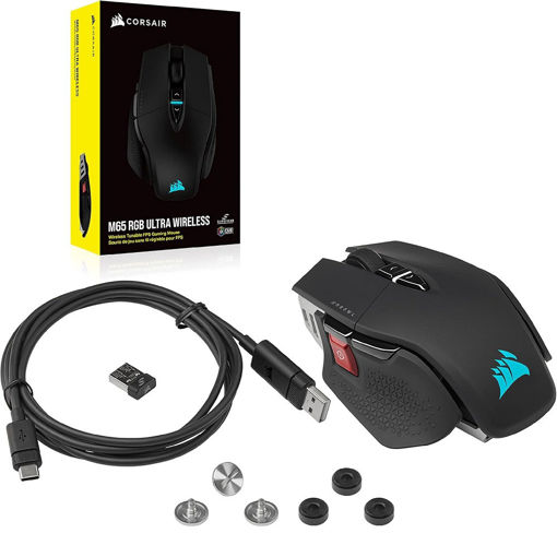 Imagen de MOUSE CORSAIR M65-ULTRA-WL-BLK-RGB CH-9319411-NA2
