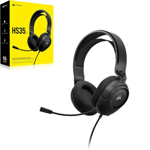Imagen de VINCHA CORSAIR HS35 V2 CARBON CA-9011377-NA