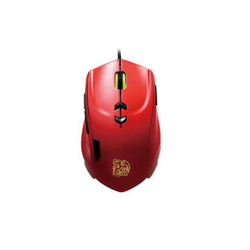 Imagen de MOUSE THERMALTAKE THERON BLAZING RED MO-TRN006DTL
