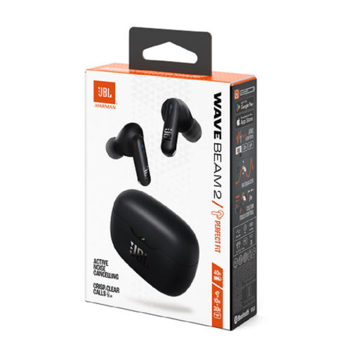 Imagen de JBL AURICULAR WAVE BEAM 2 BLACK