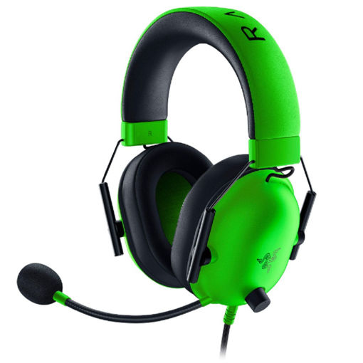Imagen de VINCHA RAZER BLACKSHARK V2 X GREEN RZ04-03240600-R3U1