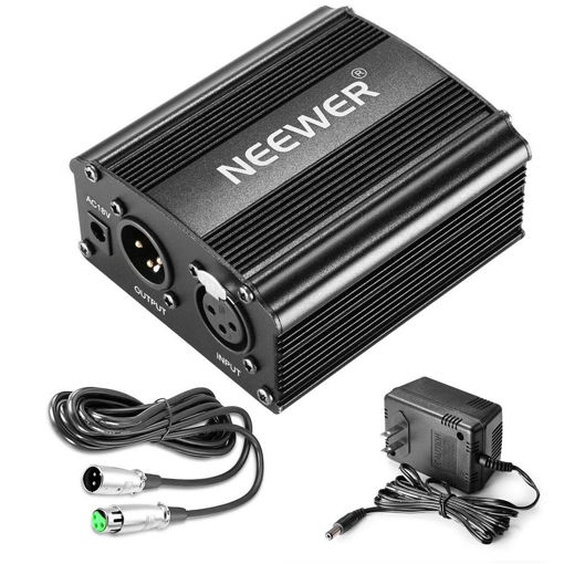 Imagen de NEEWER TRANSFORMADOR PARA MIC 48V