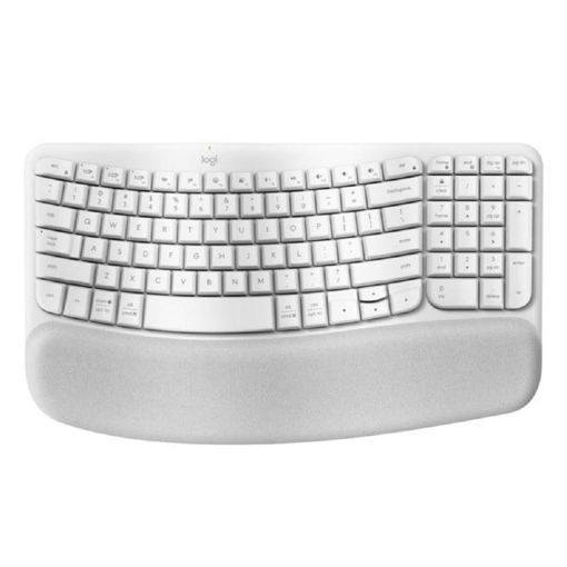 Imagen de TECLADO LOGITECH WAVE KEYS WHITE 920-012279