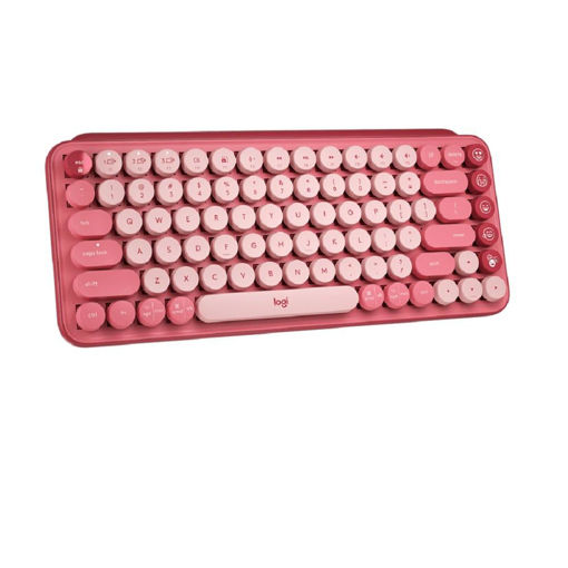 Imagen de TECLADO LOGITECH POP HB ROSE INGLES 920-010709
