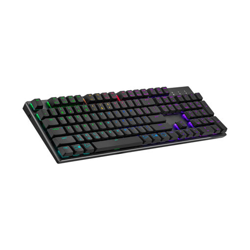Imagen de TECLADO COOLER MASTER SK653 BLAC SWITCH RED