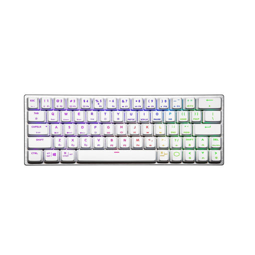 Imagen de TECLADO COOLER MASTER SK622 WHITE SWITCH RED SKTR1-US