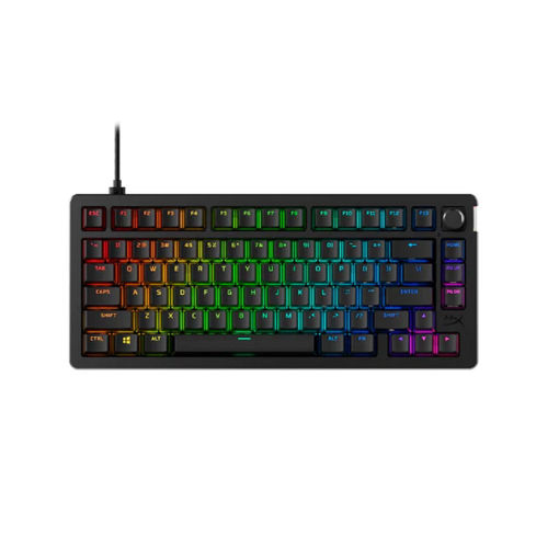 Imagen de TECLADO HYPERX ALLOY RISE 75 RGB BLACK 7G7A4AA