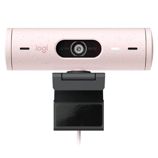 Imagen de WEBCAM LOGITECH  WEB BRIO 500 ROSE USB-C 960-001418