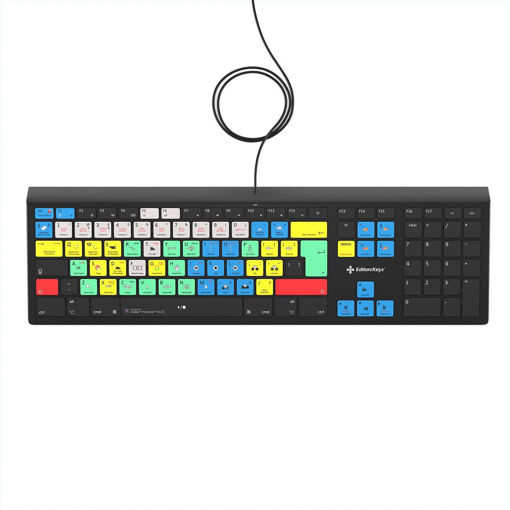 Imagen de TECLADO USB ADOBE PREMIERE EDITORS KEYS