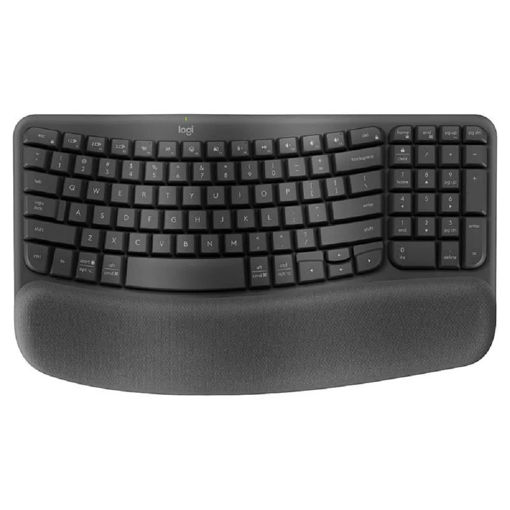 Imagen de TECLADO LOGITECH WAVE KEYS GRAPHITE-US 920-011898