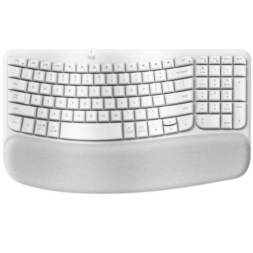 Imagen de TECLADO LOGITECH WAVE KEYS WHITE-US 920-012275