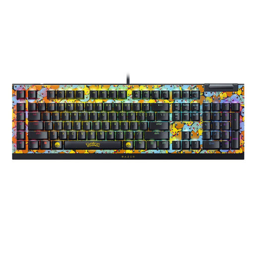 Imagen de TECLADO RAZER BLACKWIDOW V4 X POKEMON RZ03-04704200