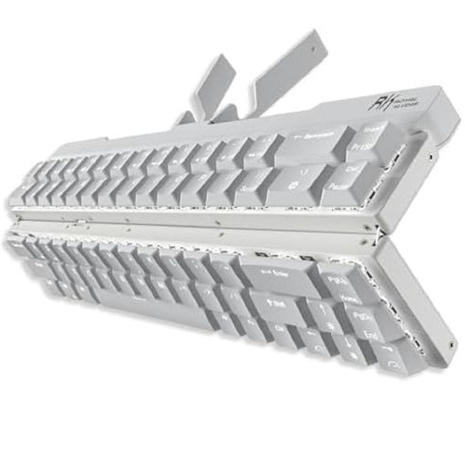 Imagen de TECLADO RK ROYAL KLUDGE F68 60% WHITE SWITCH BLUE