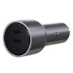 Imagen de CARGADOR DE AUTO SATECHI 40W DUAL USB‑C PD ST‑U2C40CCM