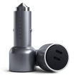Imagen de CARGADOR DE AUTO SATECHI 40W DUAL USB‑C PD ST‑U2C40CCM