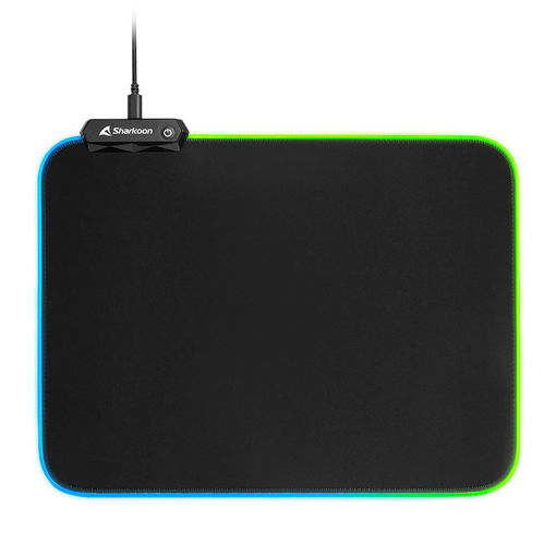 Imagen de MOUSE PAD SHARKOON 1337 RGB V2 360 4044951029976