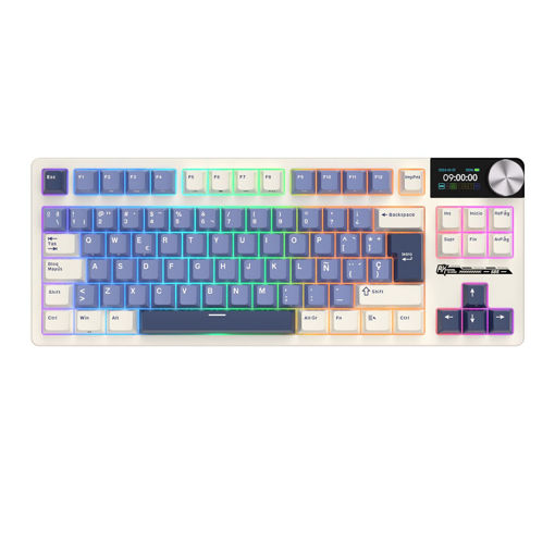 Imagen de TECLADO RK ROYAL S85 HORIZON BLUE CLOUD SWITCH