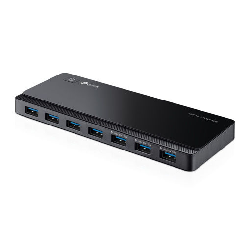Imagen de CONCENTRADOR USB 3.0 TP-LINK UH700 DE 7 PUERTOS CON FUENTE DE ALIMENTACIÓN