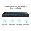 Imagen de CONCENTRADOR USB 3.0 TP-LINK UH720 DE 7 PUERTOS CON CARGA RÁPIDA