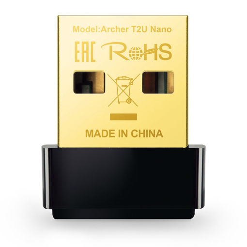 Imagen de ADAPTADOR WIFI USB TP-LINK ARCHER T2U NANO AC600 DOBLE BANDA WIFI 5