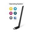 Imagen de ADAPTADOR WIFI USB TP-LINK ARCHER T2U PLUS AC600 DOBLE BANDA CON ANTENA DE ALTA GANANCIA