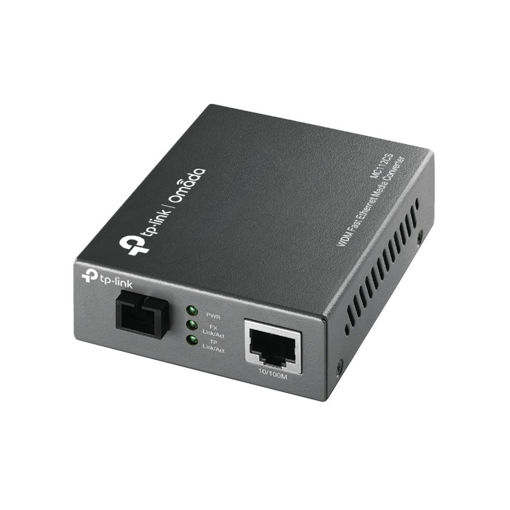 Imagen de CONVERTIDOR DE MEDIOS WDM TP-LINK MC112CS SC MONOMODO A RJ45 100 MBPS