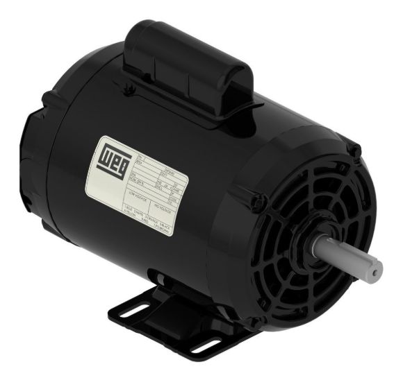 Imagen de Motor trifasico Weg 2 polos 3000rpm 220/380v LP55 B3l(d) 1HP - Ynter Industrial