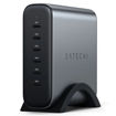 Imagen de SATECHI CARGADOR 200W TYPE C 6 PORT PD GAN ST-C200GM-AU