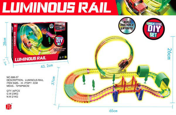 Imagen de Pista de Autos Luminosa