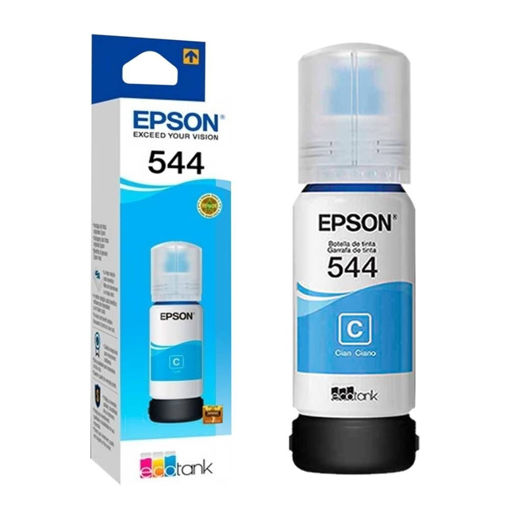 Imagen de BOTELLA EPSON  DE TINTA CYAN T544220-L1110 L31110 L3150 L5190