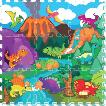 Imagen de Alfombra Goma Eva 9 Pcs (dyno Infantil)