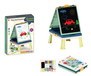 Imagen de Pizarra Infantil 2 En 1 con Juegos de Ma