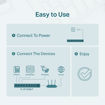 Imagen de SWITCH TP-LINK TL-SF1008LP 8 PUERTOS FAST ETHERNET POE+ DESKTOP