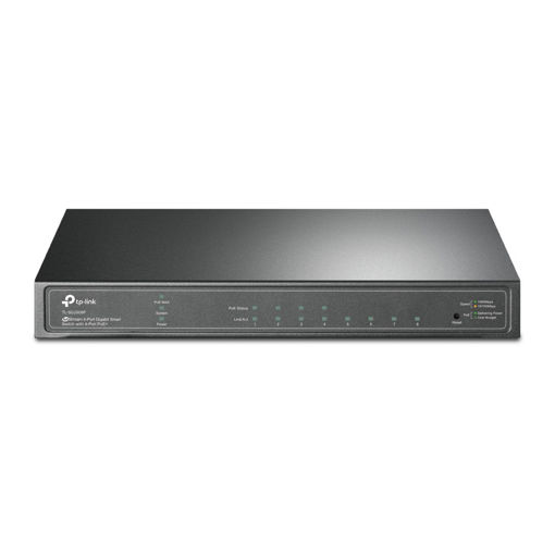 Imagen de SWITCH TP-LINK TL-SG2008P JETSTREAM 8 PUERTOS GIGABIT POE+ SMART ADMINISTRABLE