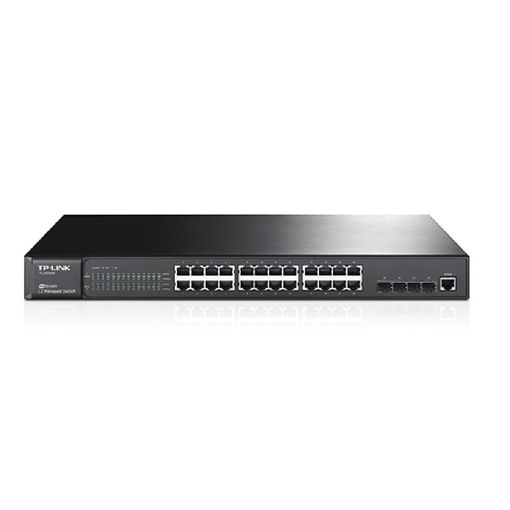 Imagen de SWITCH TP-LINK TL-SG3428 24+4 PUERTOS