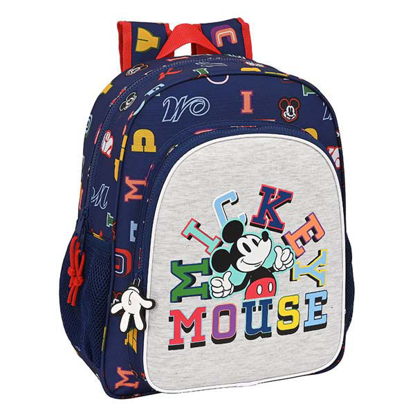 Imagen de Mochila Safta Mickey Mouse de Espalda 3m