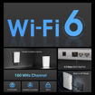 Imagen de RANGE EXTENDER TP-LINK RE900XD AX6000 WIFI 6 DOBLE BANDA
