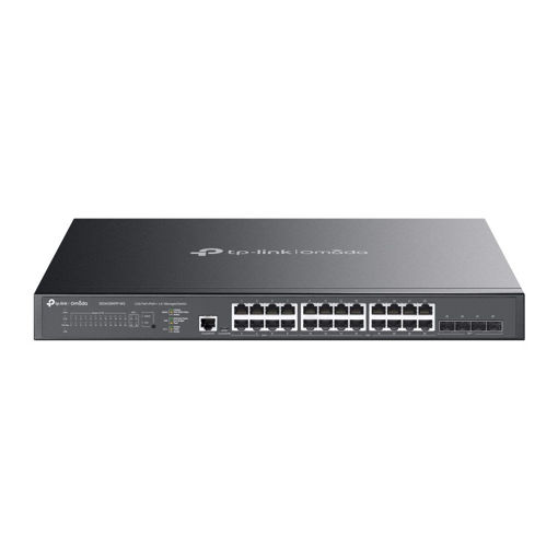 Imagen de SWITCH TP-LINK SG3428XPP-M2 OMADA 24 PUERTOS 2.5G POE++ L2+