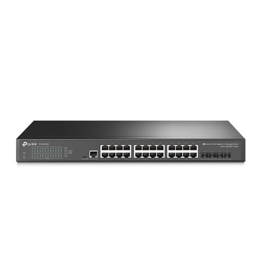 Imagen de SWITCH TP-LINK TL-SG3428X OMADA L2+ 24 PUERTOS GIGABIT Y 4 SFP+ 10G