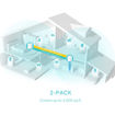 Imagen de SISTEMA MESH TP-LINK DECO X50-POE AX3000 WIFI 6 2 PACK