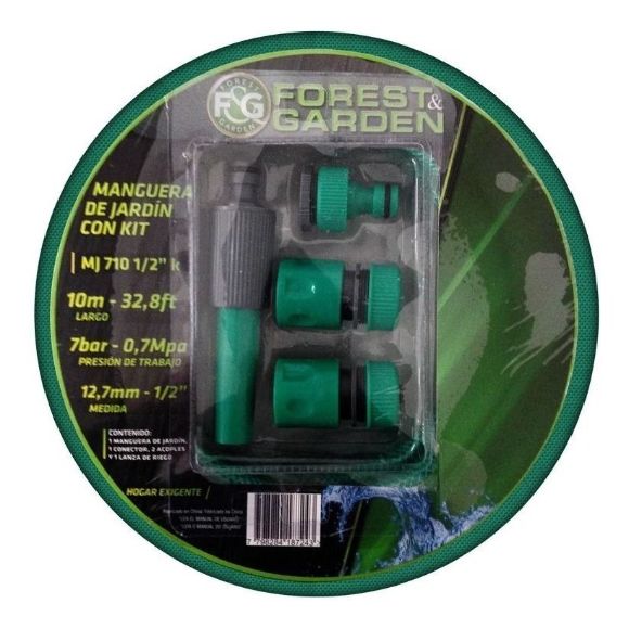 Imagen de Manguera riego 1/2 x 10mts c/accs Forest Garden - Ynter