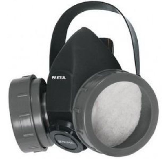 Imagen de Máscara Proteccion 2 Filtro Pretul Res-2-p -ynter Industrial